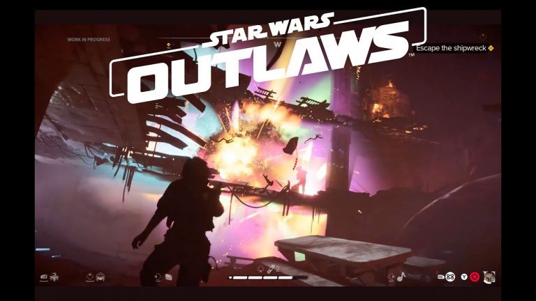 Star Wars Outlaws 4K Shipwreck Extended Gameplay 2024